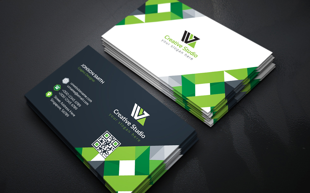 Download Фирменный стиль "Business Card - Corporate Identity Template" / Business Card - Corporate Identity Template - Фирменный стиль на тему графика print,designer,business,card,both,side,design,green,black,white,professional,modern,graphic,landscape,official,standard,creative,simple,web,logo,flyer,blue,magagine