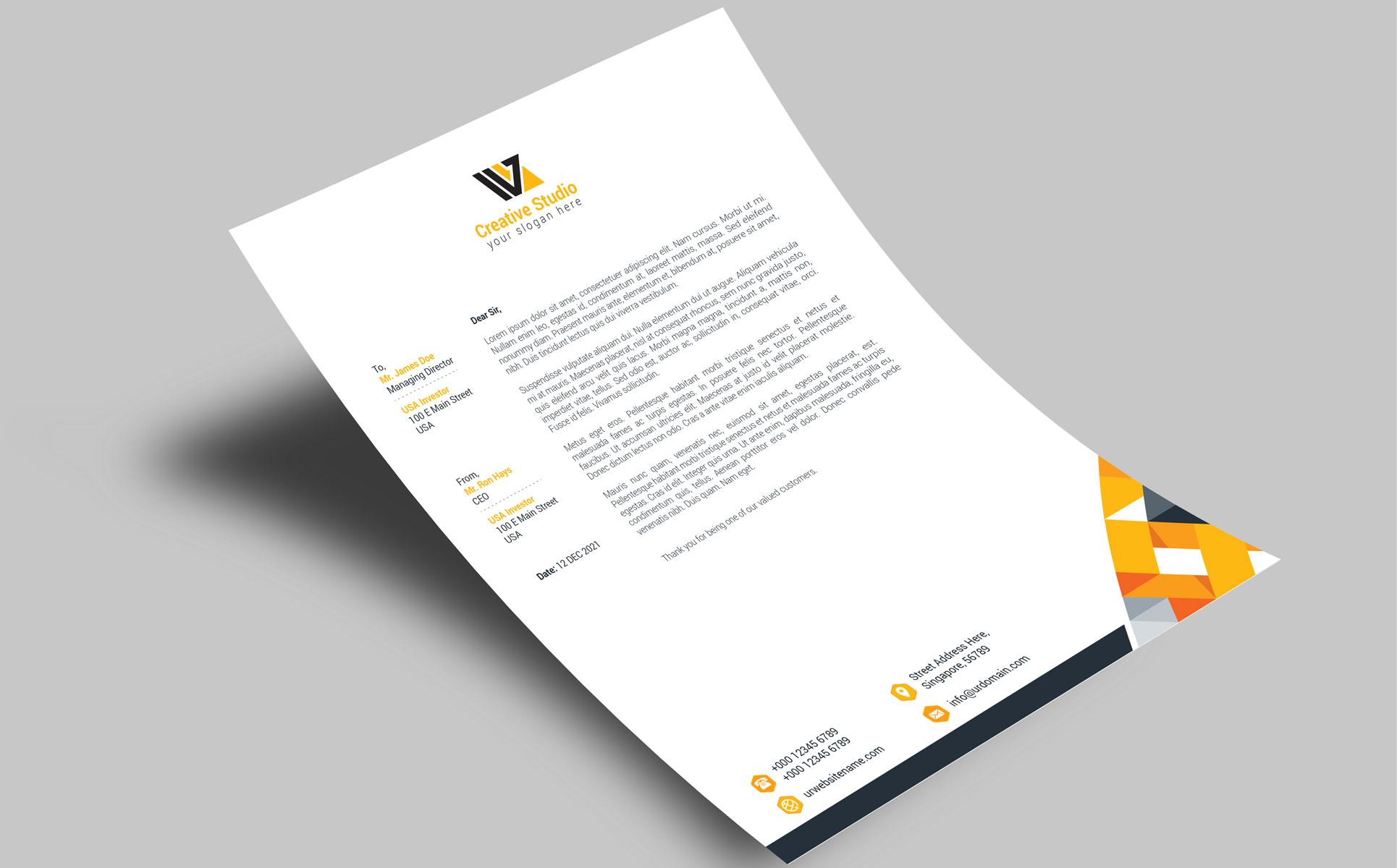 Download Фирменный стиль "Multipurpose Business Letterhead - Corporate Identity Template" / Multipurpose Business Letterhead - Corporate Identity Template - Фирменный стиль на тему графика business,letterhead,printing,professional,design,psd,best,modern,simple,corporate,creative,envelope,doctor,latest,minimal,card,luxury,medical