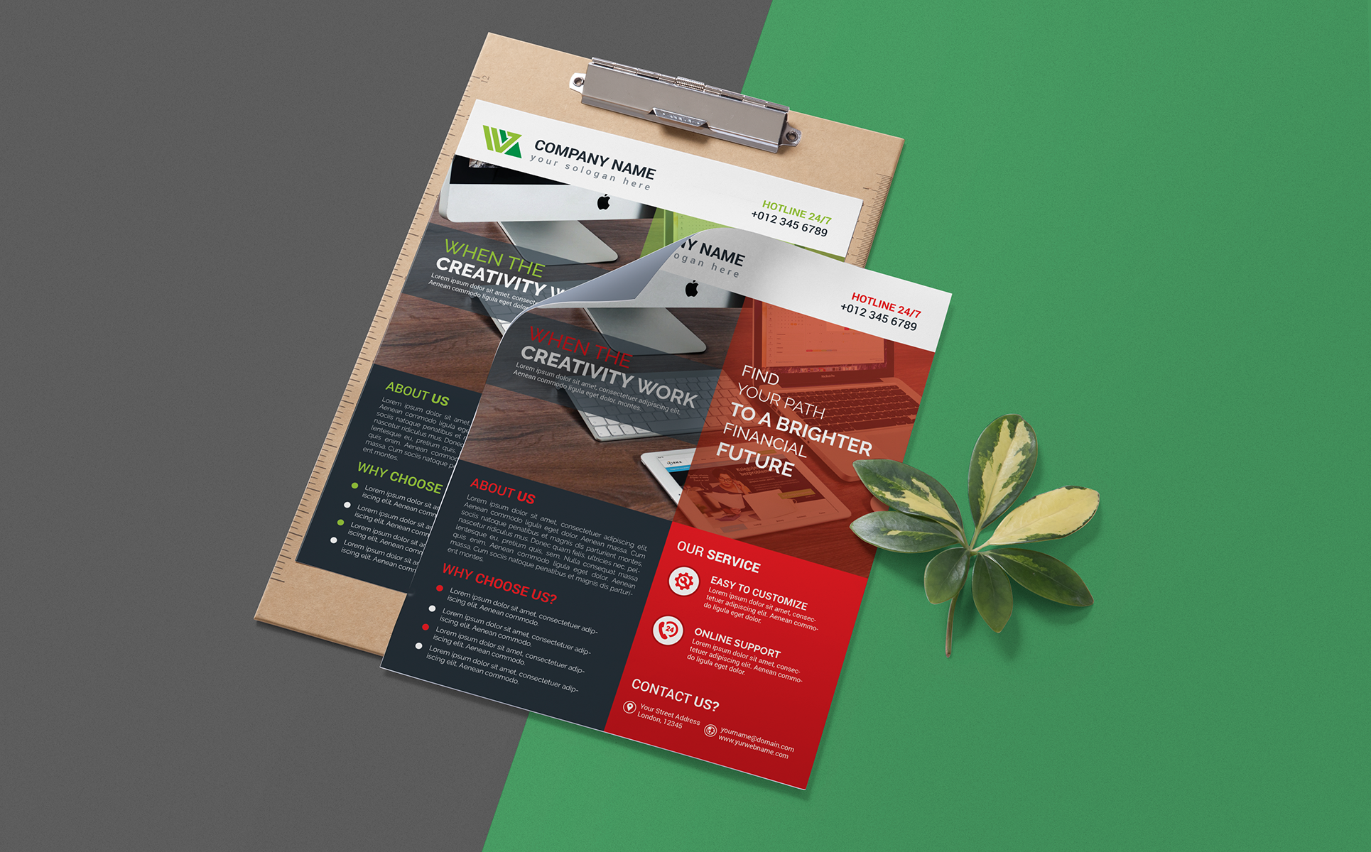 Download Фирменный стиль "Business Flyer - Corporate Identity Template" / Business Flyer - Corporate Identity Template - Фирменный стиль на тему графика print,designer,flyer,businessflyer,green,black,white,professional,modern,design,graphic,official,standard,creative,simple,web,logo,flyer,blue,magagine
