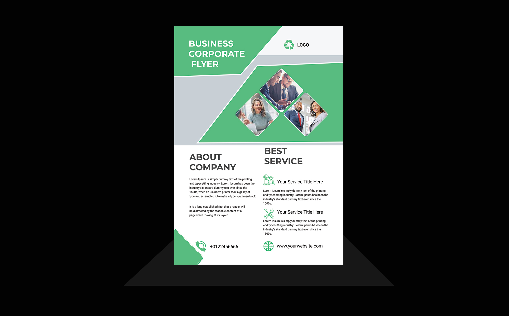 Download Фирменный стиль "Flyer Design - Corporate Identity Template" / Flyer Design - Corporate Identity Template - Фирменный стиль на тему графика a4,advertisement,advertising,agency,business,flyer,clean,company,consultant,corporate,creative,design,handout,leaflet,magazine,marketing,modern,multipurpose,newspaper,pamphlet