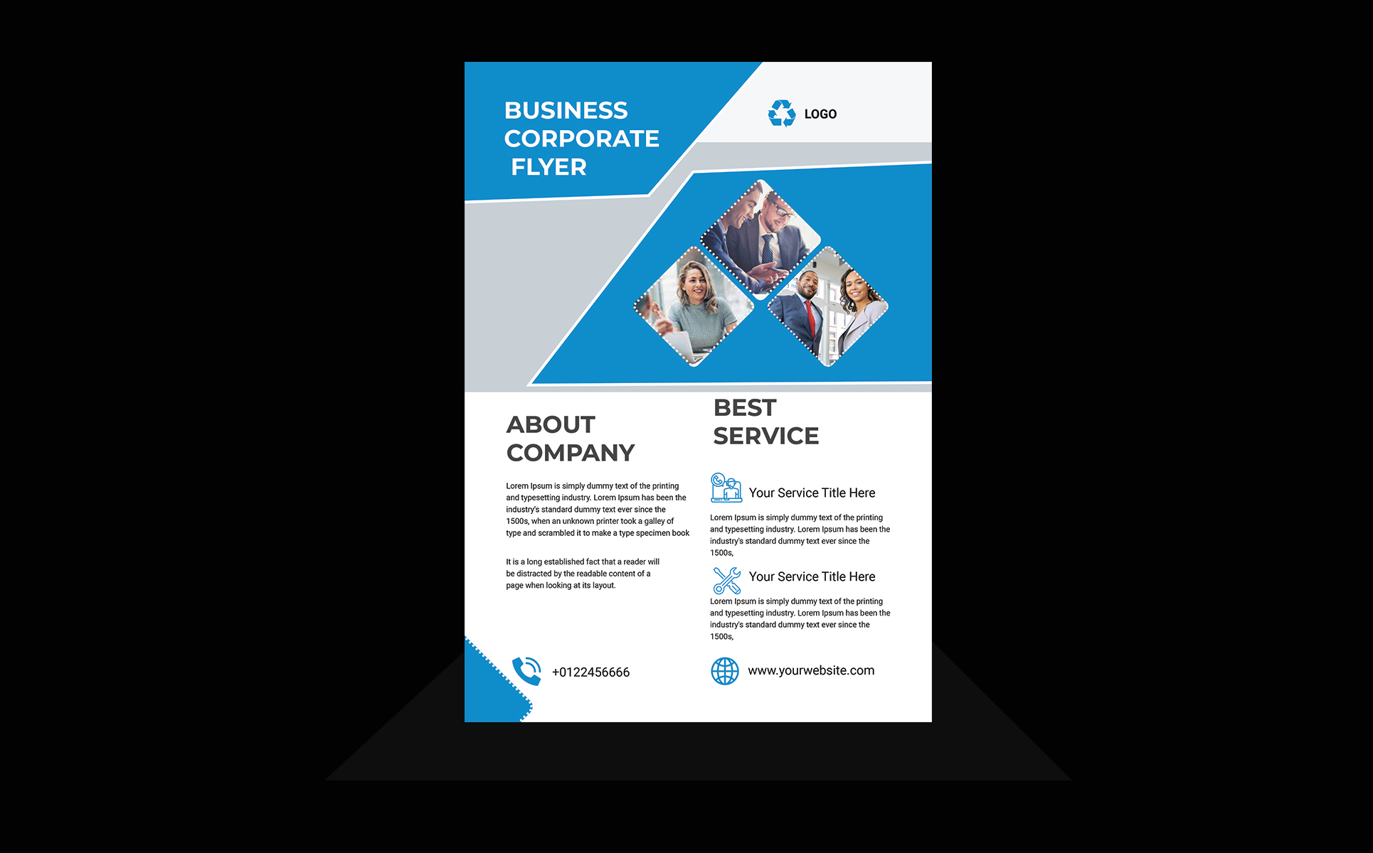 Download Фирменный стиль "Flyer Design - Corporate Identity Template" / Flyer Design - Corporate Identity Template - Фирменный стиль на тему графика a4,advertisement,advertising,agency,business,flyer,clean,company,consultant,corporate,creative,design,handout,leaflet,magazine,marketing,modern,multipurpose,newspaper,pamphlet