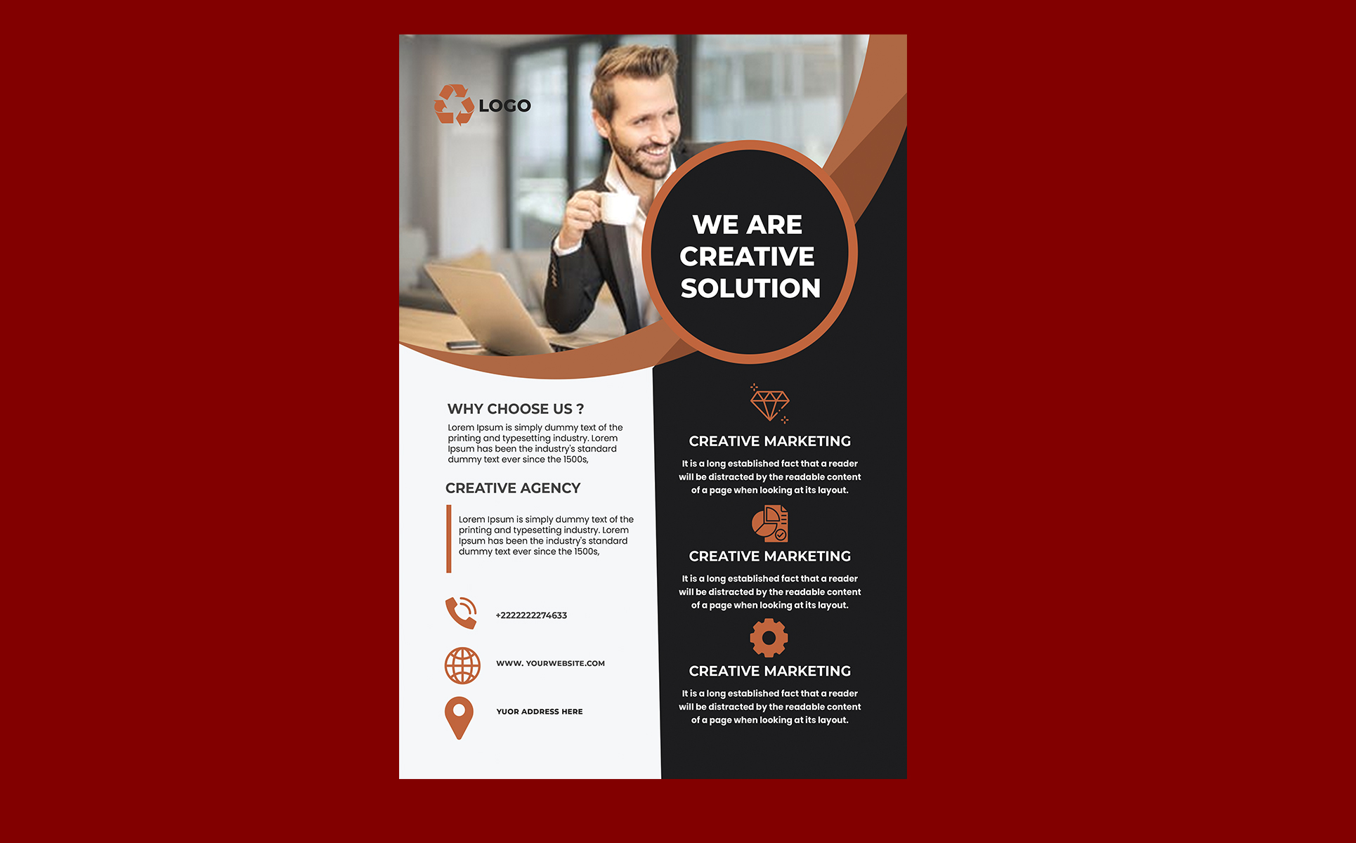 Download Фирменный стиль "Flyer - Corporate Identity Template" / Flyer - Corporate Identity Template - Фирменный стиль на тему графика a4,advertisement,advertising,agency,business,flyer,clean,company,corporate,creative,design,bundle,handout,leaflet,magazine,marketing,modern,multipurpose,newspaper,pamphlet