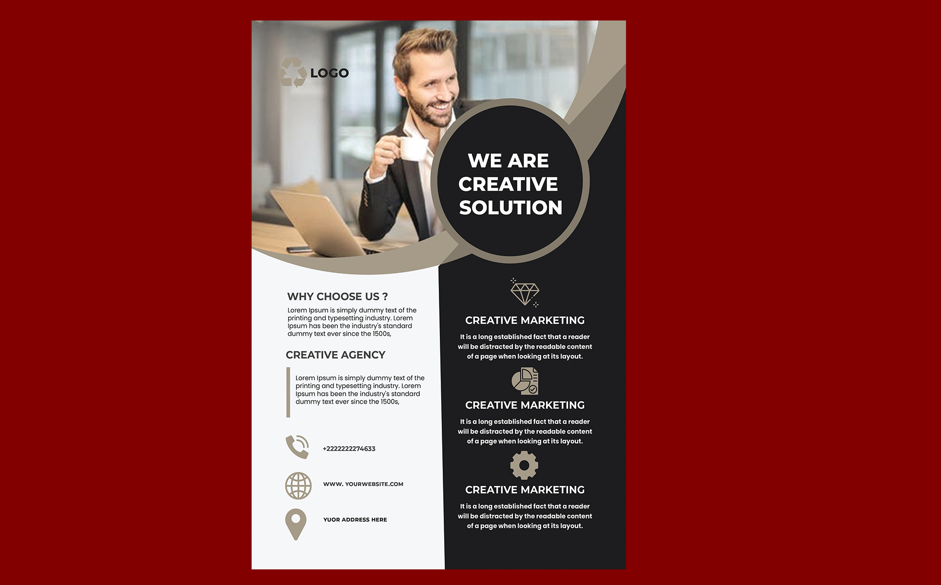 Download Фирменный стиль "Flyer - Corporate Identity Template" / Flyer - Corporate Identity Template - Фирменный стиль на тему графика a4,advertisement,advertising,agency,business,flyer,clean,company,corporate,creative,design,bundle,handout,leaflet,magazine,marketing,modern,multipurpose,newspaper,pamphlet