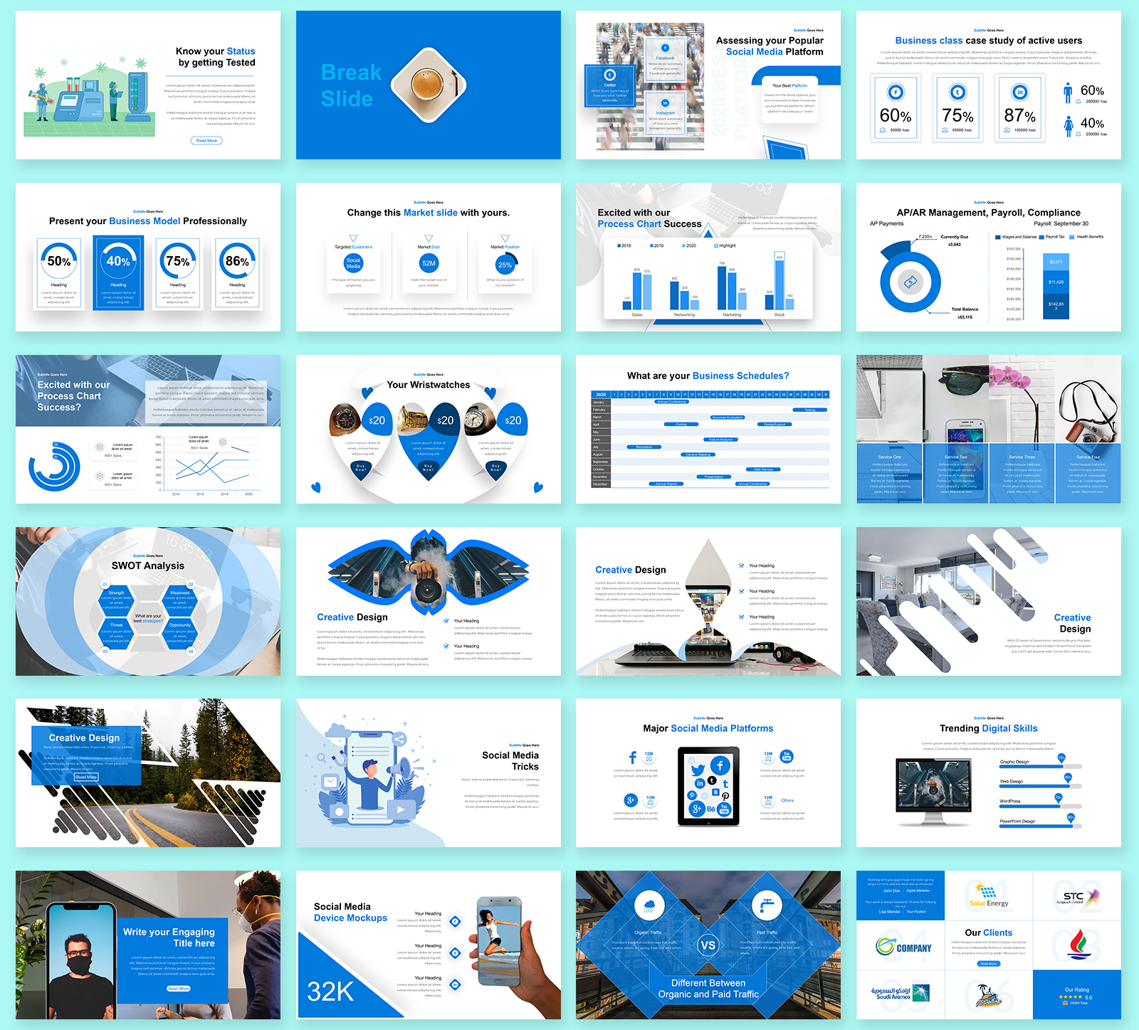 Kings Business - PowerPoint Template