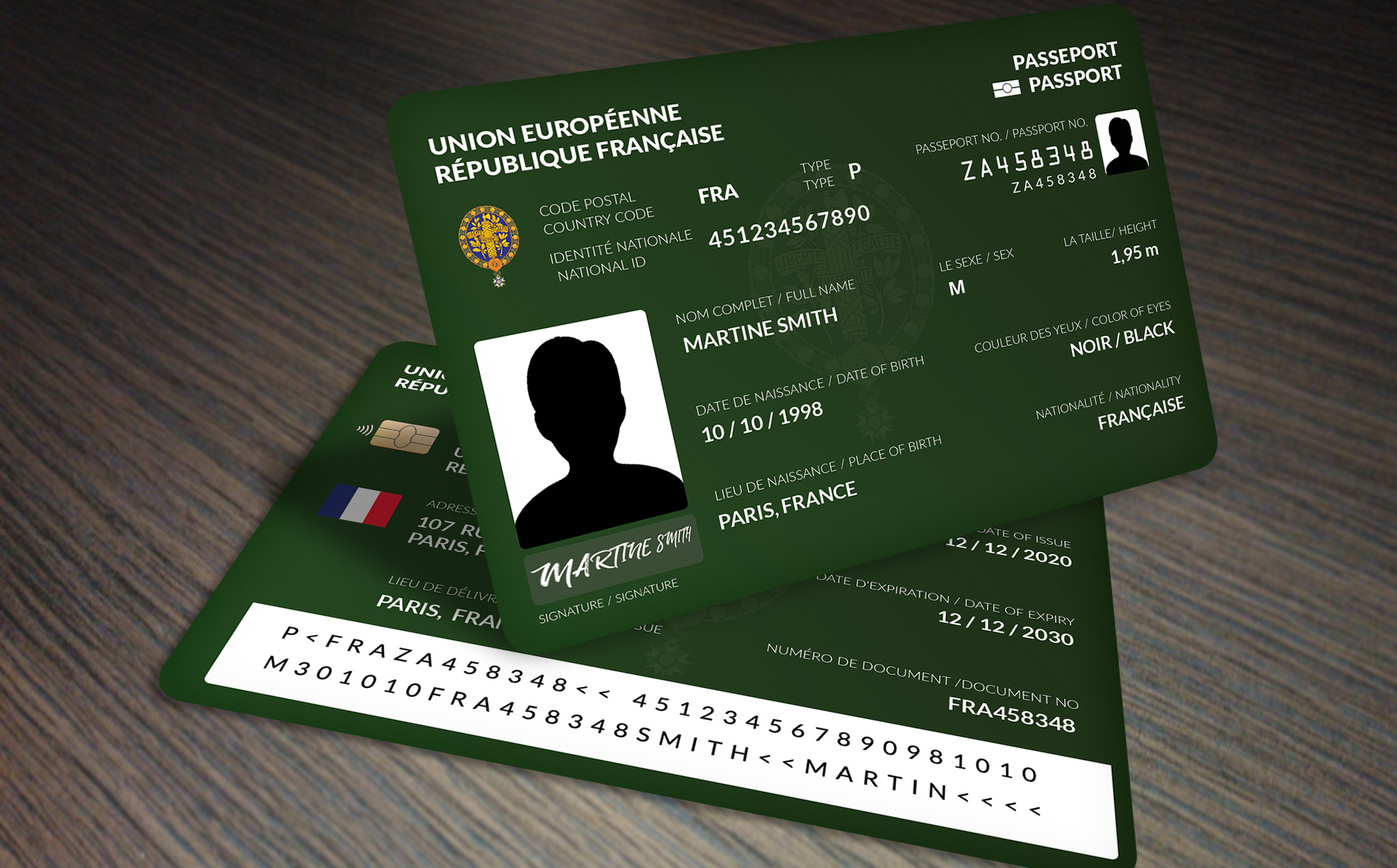 Download Фирменный стиль "Digital Passport Card" / Digital Passport Card - Фирменный стиль на тему графика digital passport,digital passport info card,unofficial passport,passport info card,passport,passport info