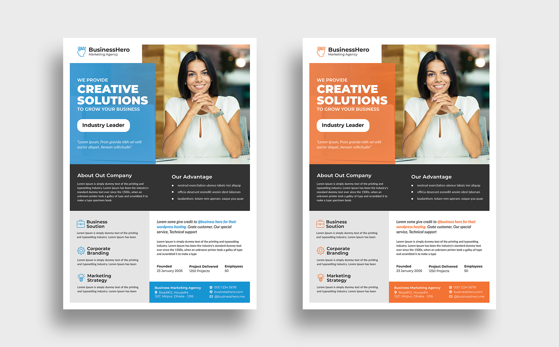 Download Фирменный стиль "Business Flyer - Corporate Identity Template" / Business Flyer - Corporate Identity Template - Фирменный стиль на тему графика advertisement,agency,business,business flyer,company,corporate,corporate flyer,design,flyer,leaflet,magazine,marketing,multipurpose,newspaper,poster,promotion,corporate business flyer,prospec