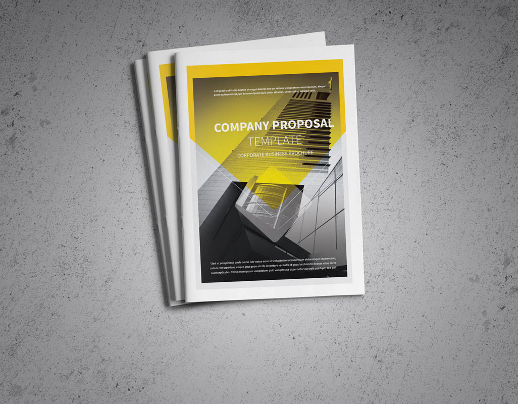 Download Фирменный стиль "Modern A4  Business Brochure - Corporate Identity Template" / Modern A4  Business Brochure - Corporate Identity Template - Фирменный стиль на тему графика a4,annual,report,business,catalog,template,catalogs,catalogue,chart,charts,clean,corporate,customizable,customize,design,elegant,indesign,infographic,interior,modern