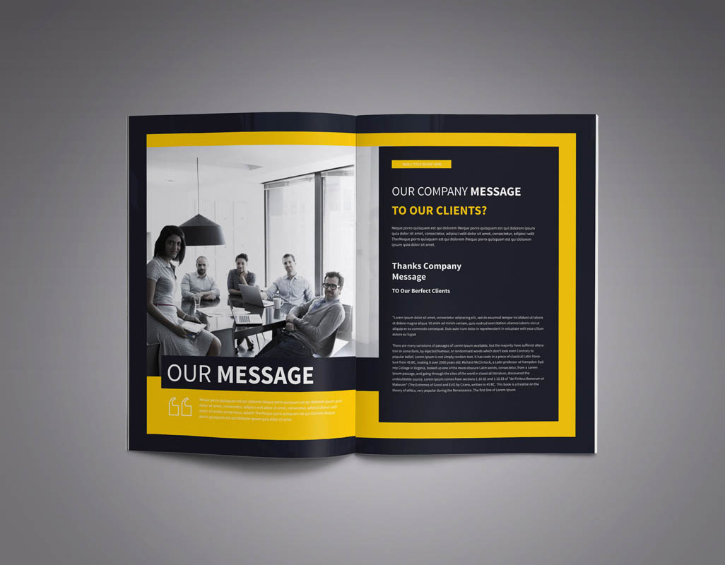 Download Фирменный стиль "Modern A4  Business Brochure - Corporate Identity Template" / Modern A4  Business Brochure - Corporate Identity Template - Фирменный стиль на тему графика a4,annual,report,business,catalog,template,catalogs,catalogue,chart,charts,clean,corporate,customizable,customize,design,elegant,indesign,infographic,interior,modern