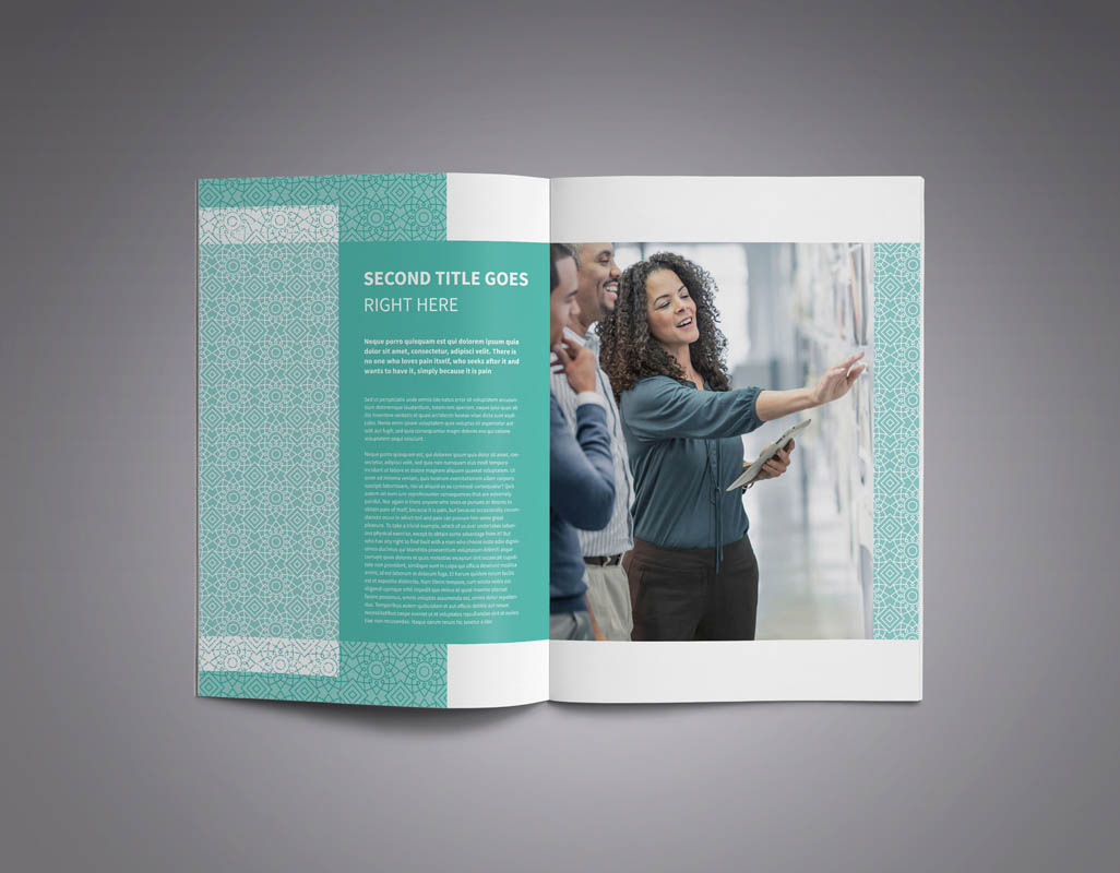 Download Фирменный стиль "Modern A4 Business Brochure - Corporate Identity Template" / Modern A4 Business Brochure - Corporate Identity Template - Фирменный стиль на тему графика a4,annual,report,business,catalog,template,catalogs,catalogue,chart,charts,clean,corporate,customizable,customize,design,elegant,indesign,infographic,interior,modern