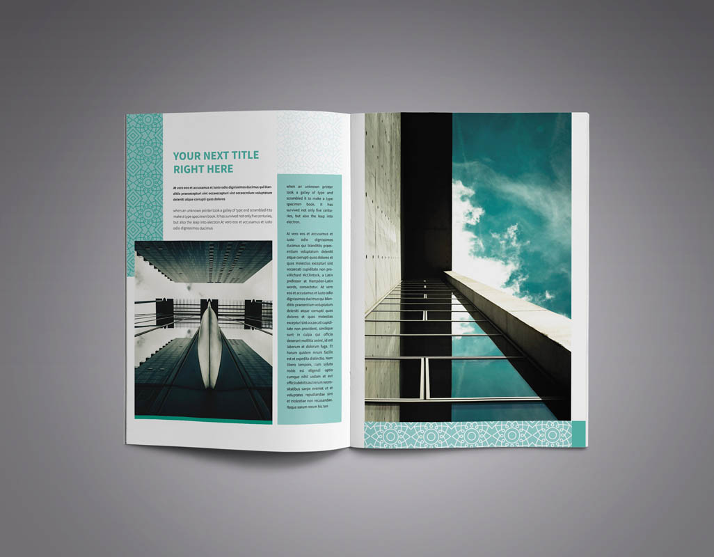 Download Фирменный стиль "Modern A4 Business Brochure - Corporate Identity Template" / Modern A4 Business Brochure - Corporate Identity Template - Фирменный стиль на тему графика a4,annual,report,business,catalog,template,catalogs,catalogue,chart,charts,clean,corporate,customizable,customize,design,elegant,indesign,infographic,interior,modern