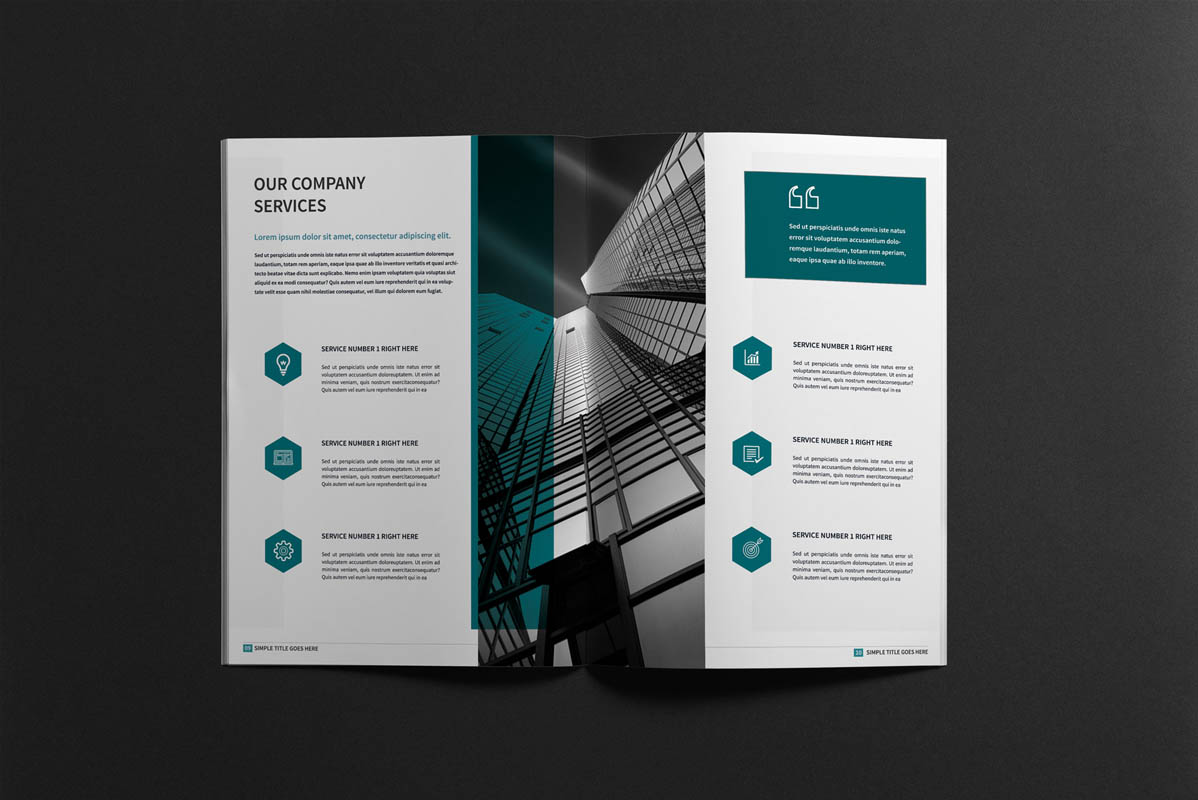 Download Фирменный стиль "A4 Business Company Portfolio Brochure - Corporate Identity Template" / A4 Business Company Portfolio Brochure - Corporate Identity Template - Фирменный стиль на тему графика a4,annual,report,business,catalog,template,catalogs,catalogue,chart,charts,clean,corporate,customizable,customize,design,elegant,indesign,infographic,interior,modern