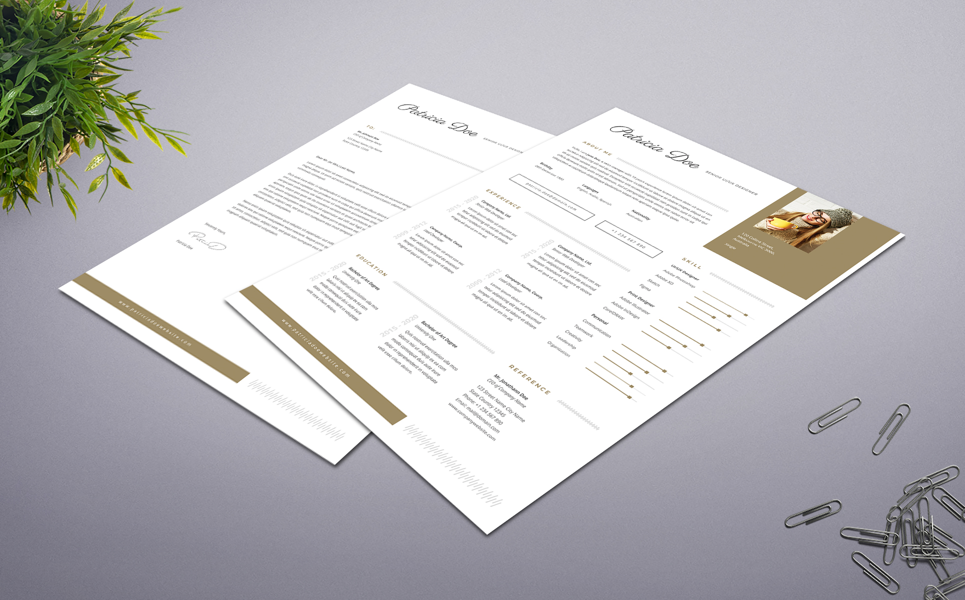 Download Резюме "Professinal Woman CV Resume Template" / Professinal Woman CV Resume Template - Резюме на тему графика professional,resume,cv,clean,business,corporate,documents,paper,curriculum,vitae,job,works,fresh,graduate