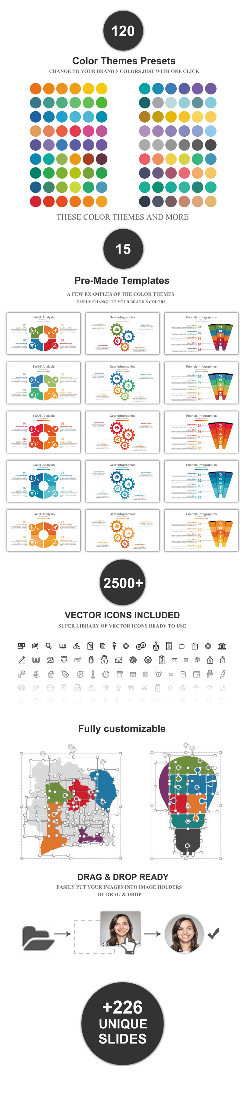 Investor Pitch Professional Business Presentation PowerPoint Template