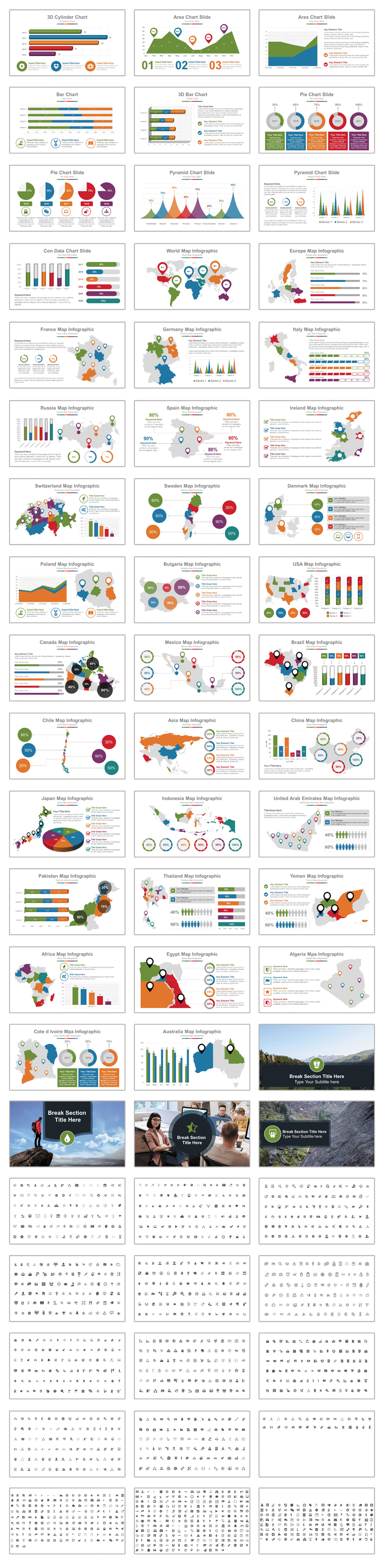 Investor Pitch Professional Business Presentation PowerPoint Template