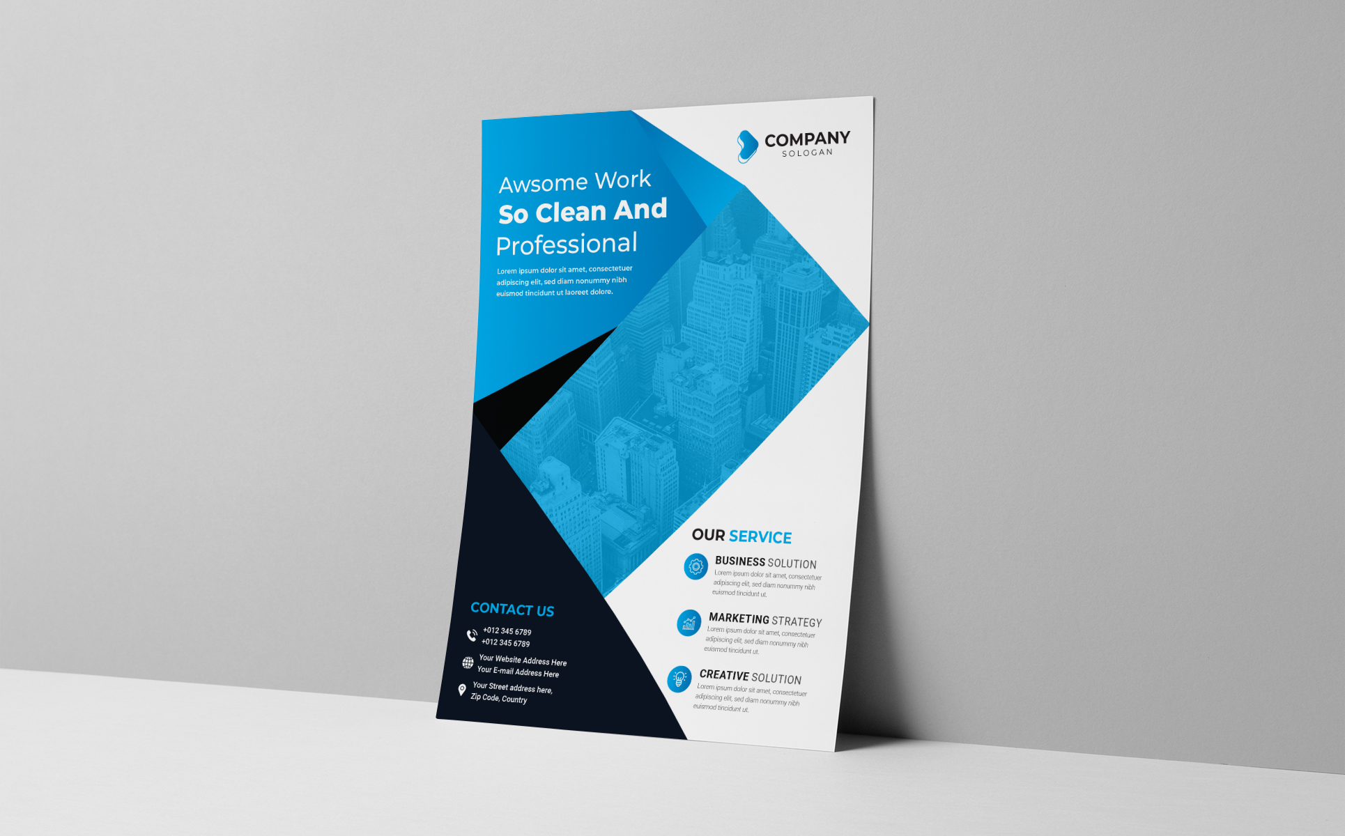 Download Фирменный стиль "Flyer Collection - Corporate Identity Template" / Flyer Collection - Corporate Identity Template - Фирменный стиль на тему графика magazine,catalog,leaflet,booklet,promotion,flyer,print,poster,cover,corporate,professional,templates,annual report,business,template,modern,abstract,design,creative,marketing