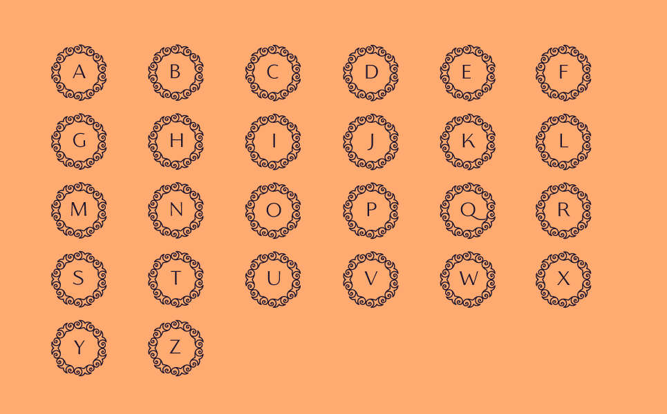 Download Шаблон логотипа "Feminine Floral Border Letter Logo Template" / Feminine Floral Border Letter Logo Template - Шаблон логотипа на тему графика floral,graceful,feminine,frame,letter,elegant,classic,boutique,vintage,border,logo,border letter logo,florallogo,feminine logo,jewelery,element,style,swirl,cute,design