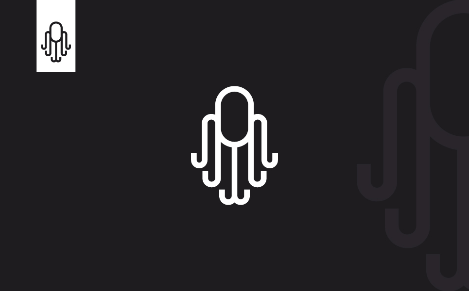Download Шаблон логотипа "Modern Octopus Logo Template" / Modern Octopus Logo Template - Шаблон логотипа на тему графика modern,octopus,logo,animal,sea,sign,nature,element,shape,marine,squid,underwater,water,business,seafood,simple,concept,creative,style