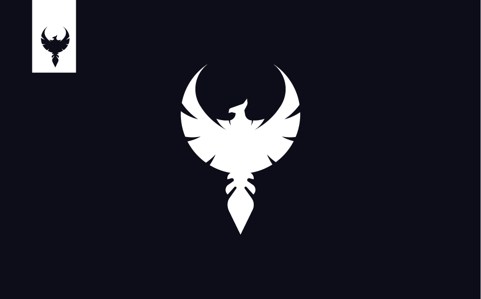 Download Шаблон логотипа "Phoenix Logo Template" / Phoenix Logo Template - Шаблон логотипа на тему графика bird,phoenix,logo,eagle,fire,graphic,flying,design,wing,freedom,art,modern,creative,abstract,tattoo,animal,wildlife,rising,predator,luxury