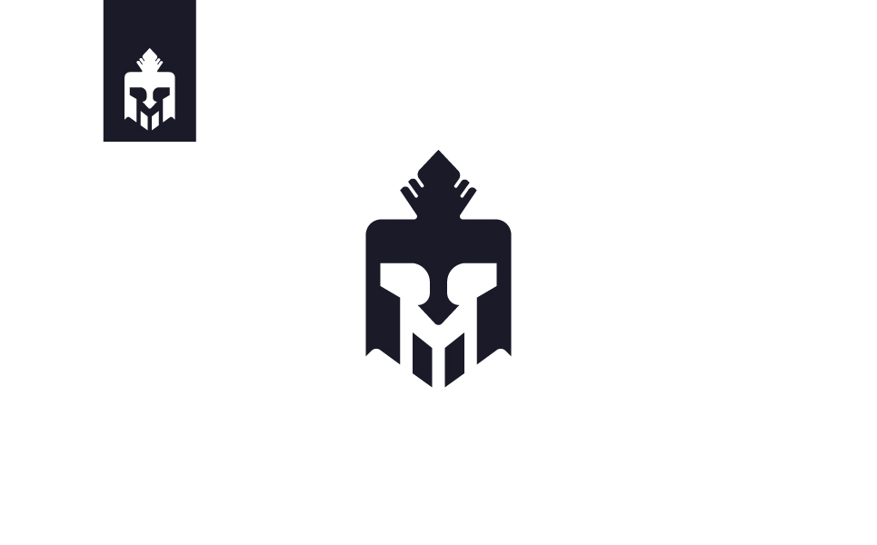 Download Шаблон логотипа "Minimal Spartan Logo Template" / Minimal Spartan Logo Template - Шаблон логотипа на тему графика helmet,logo,warrior,soldier,spartan,symbol,armor,icon,team,design,sign,sport,mascot,knight,ancient,gladiator,head,spartan logo,template