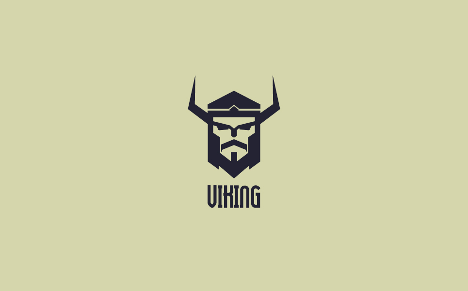 Download Шаблон логотипа "Viking Face Logo Template" / Viking Face Logo Template - Шаблон логотипа на тему графика beard,symbol,viking,logo,helmet,warrior,barbarian,mascot,vector,face,head,illustration,horn,design,ancient,man,emblem,label,knight,vikinglogo