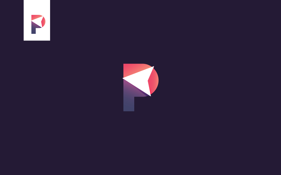 Download Шаблон логотипа "Pauve ( Letter P + Plane ) Logo Template" / Pauve ( Letter P + Plane ) Logo Template - Шаблон логотипа на тему графика letter,plane,logo,business,identity,concept,shape,company,arrow,logotype,modern,fast,letter p,travel,aircraft,airline,growth,transport,airplane,flight
