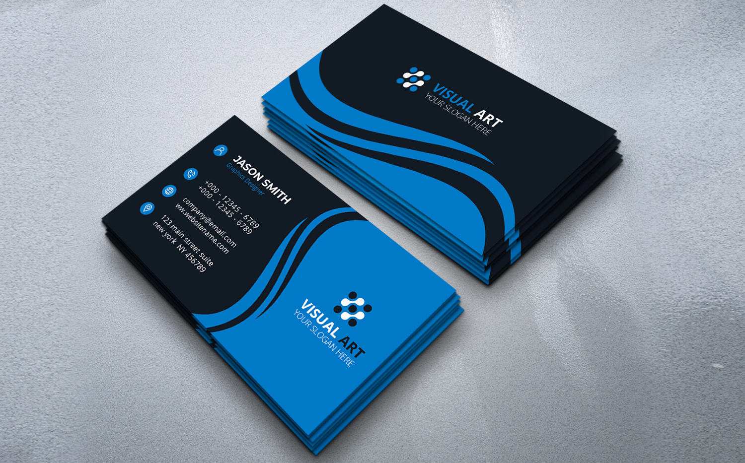 Download Фирменный стиль "Business Card With Wavy Shapes - Corporate Identity Template" / Business Card With Wavy Shapes - Corporate Identity Template - Фирменный стиль на тему графика business,card,corporate,card,identity,modern,template,visiting,company,print,ready,abstract,clean,logo,creative,presentation,contact,professional,identityundefined