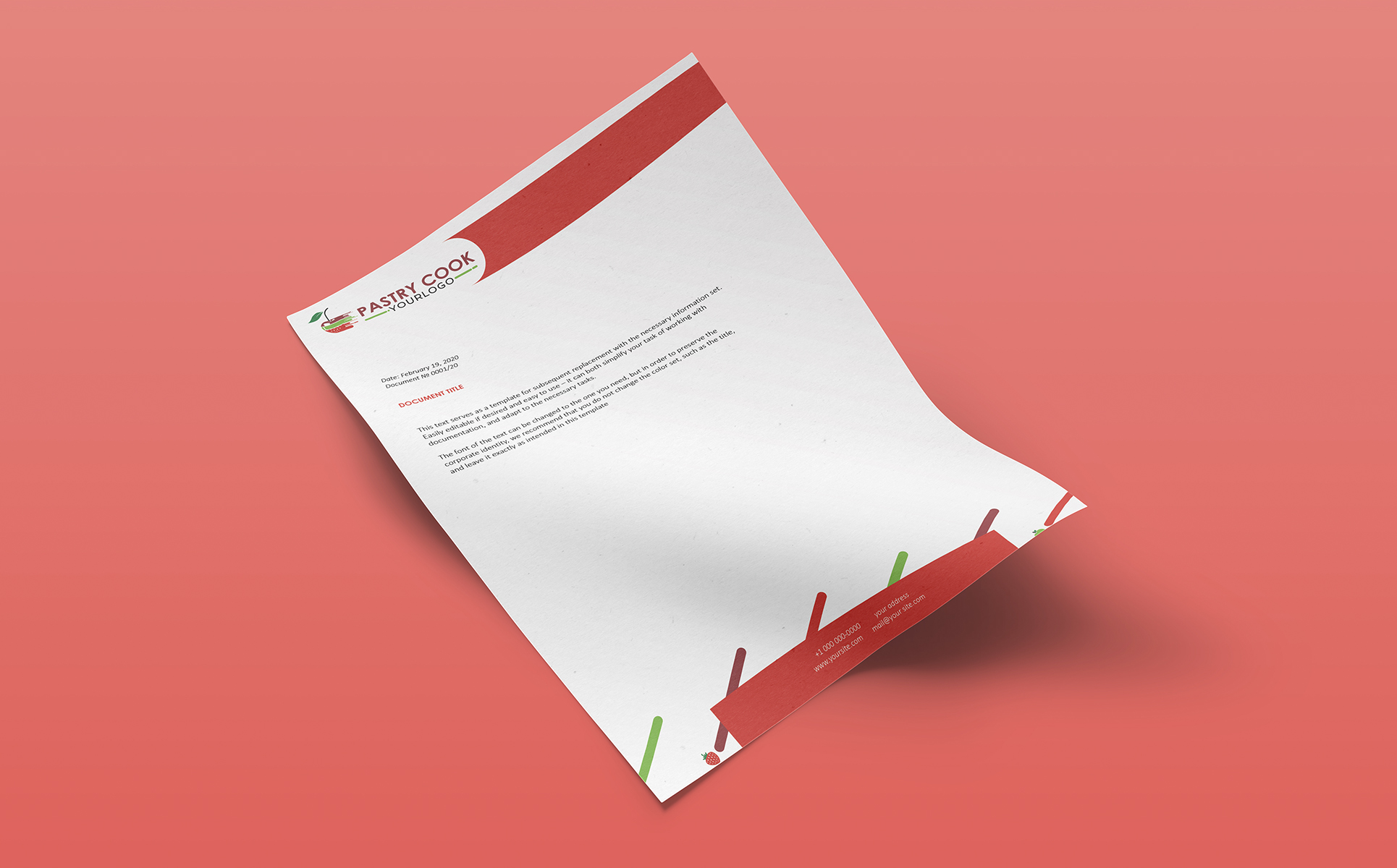 Download Фирменный стиль "the pastry Shop - Corporate Identity Template" / the pastry Shop - Corporate Identity Template - Фирменный стиль на тему графика corporate,identity,confectionery,logo,berries,fruits