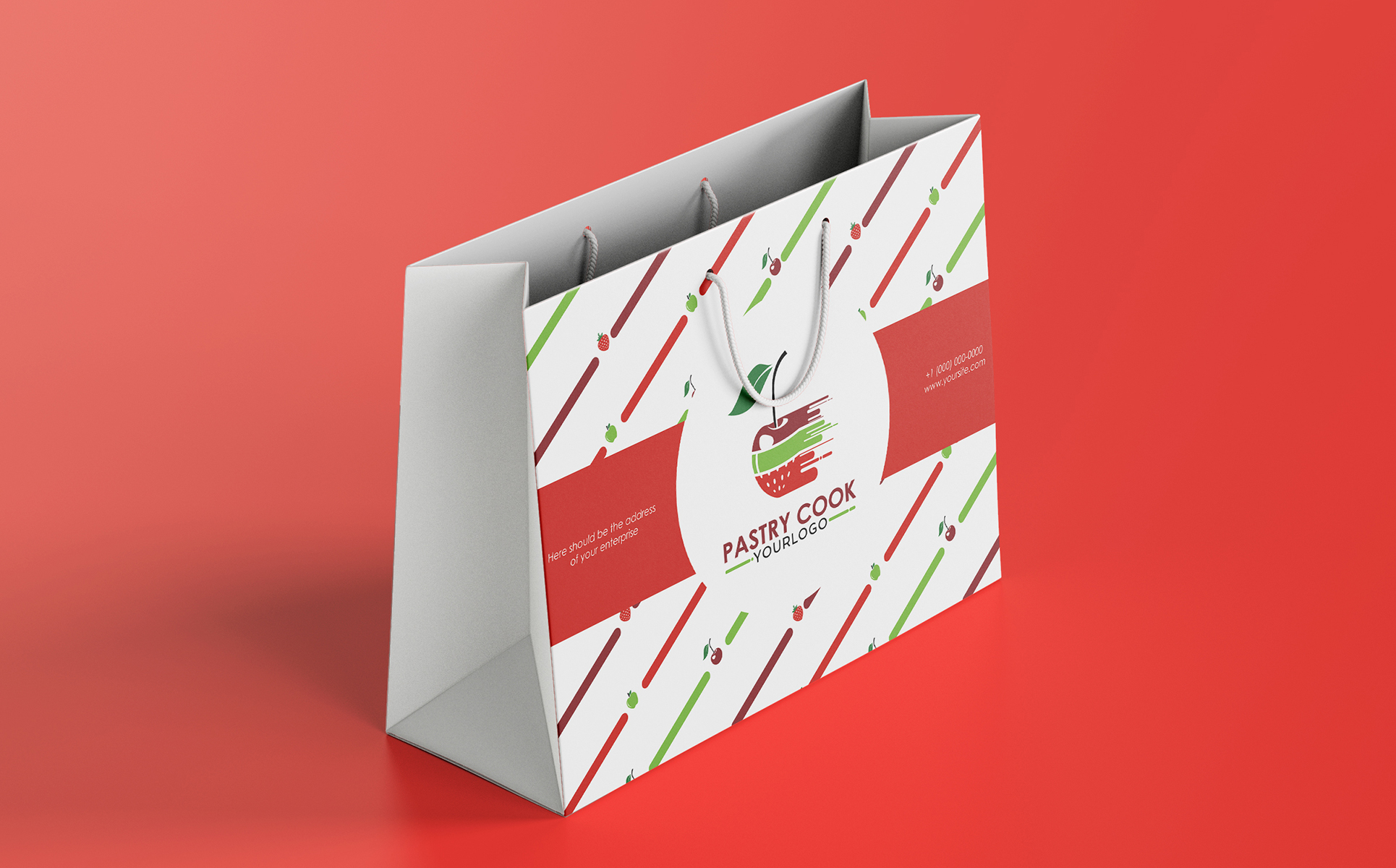 Download Фирменный стиль "the pastry Shop - Corporate Identity Template" / the pastry Shop - Corporate Identity Template - Фирменный стиль на тему графика corporate,identity,confectionery,logo,berries,fruits