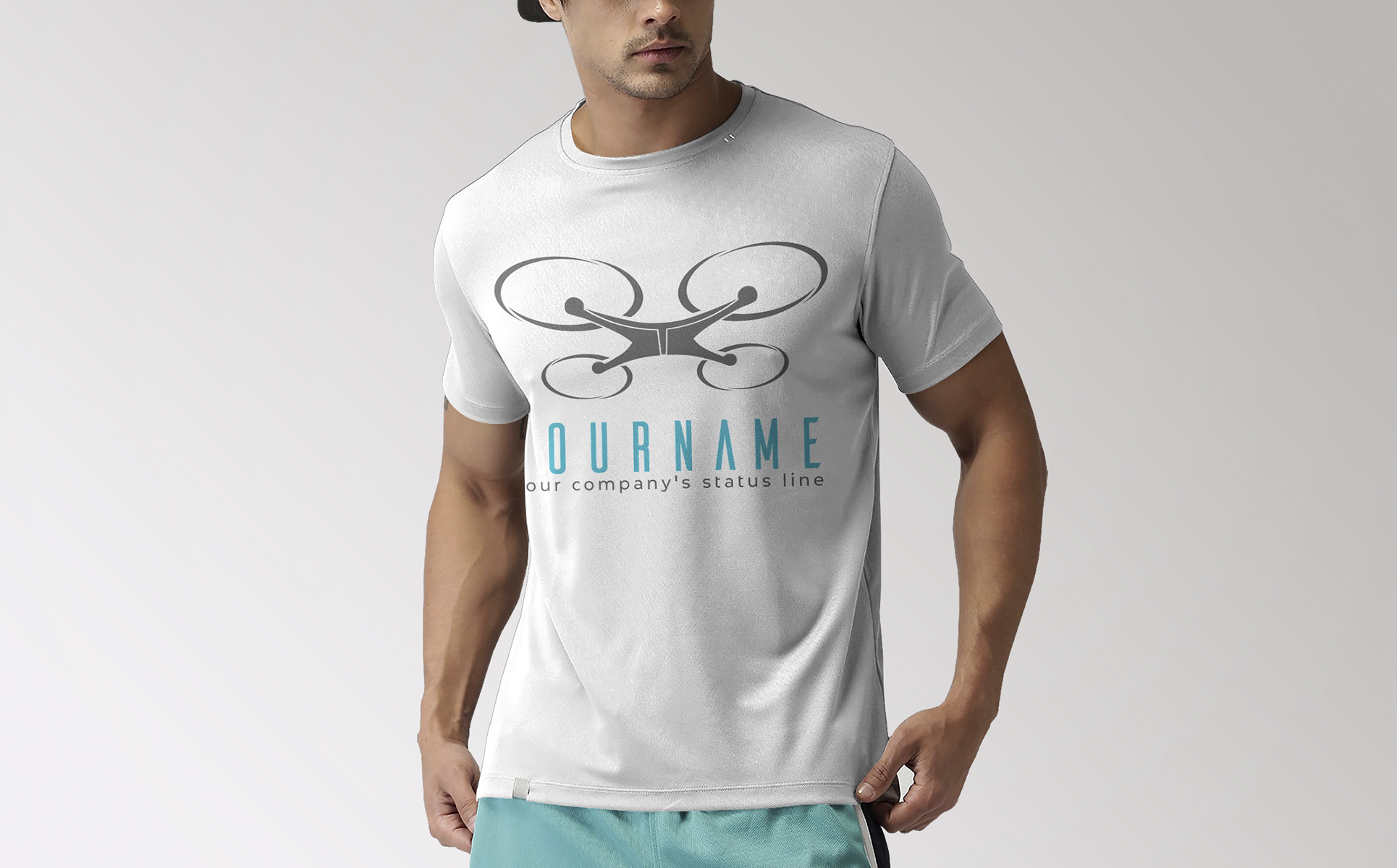 Download Шаблон логотипа "Quadrocopter Logo Template" / Quadrocopter Logo Template - Шаблон логотипа на тему графика logo,logos,template,quadcopter,design,aerial video shooting,templates,fonts,sky