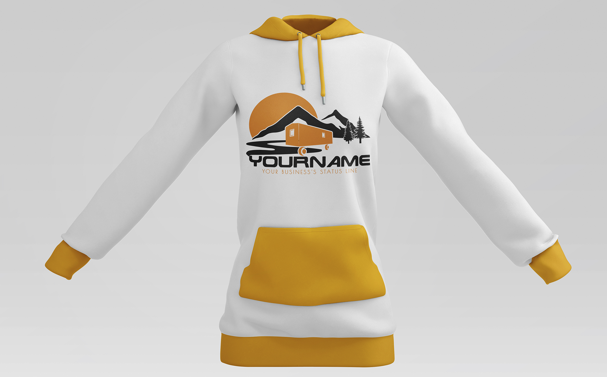 Download Шаблон логотипа "Camping Logo Template" / Camping Logo Template - Шаблон логотипа на тему графика camping,logo,logos,template,design,templates,fonts