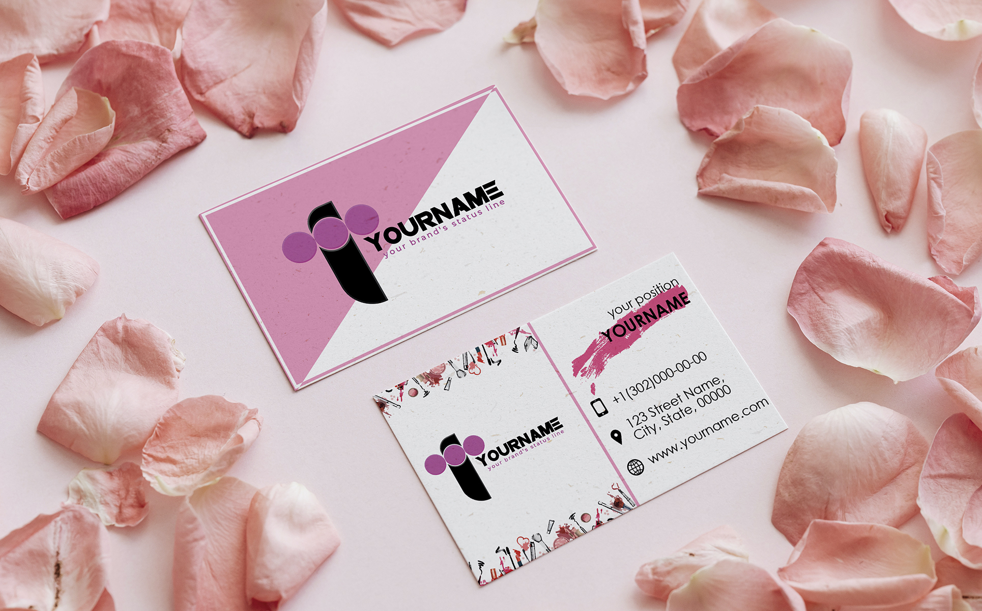 Download Фирменный стиль "Business Card Cosmetic - Corporate Identity Template" / Business Card Cosmetic - Corporate Identity Template - Фирменный стиль на тему графика card,abstract,logo,modern,office,corporate,identity,stationery,folder,brochure,branding,cover,cosmetic