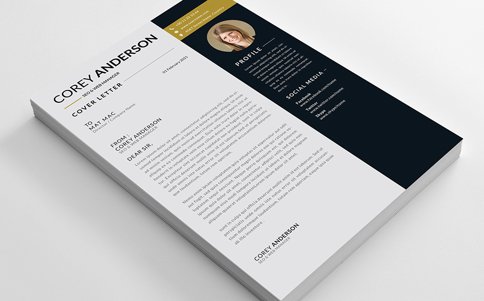 Download Резюме "Modern Professional Curriculum Resume Template" / Modern Professional Curriculum Resume Template - Резюме на тему графика business template,2 page,a4,clean,female,female resume,feminine,infographic,letter,minimalist,modern,modern resume,portfolio,professional,resume,resume clean,resume cv,resume design,resume pr