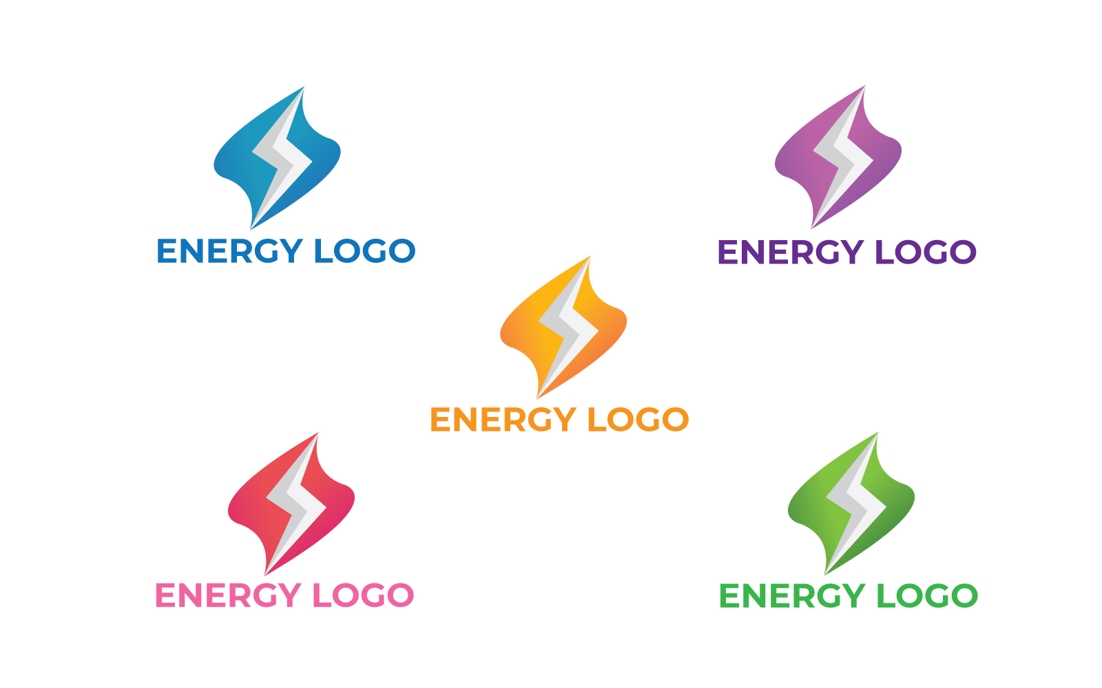 Download Шаблон логотипа "ENERGTY Logo Template" / ENERGTY Logo Template - Шаблон логотипа на тему графика energy,logo,eco,electric,electricity,company