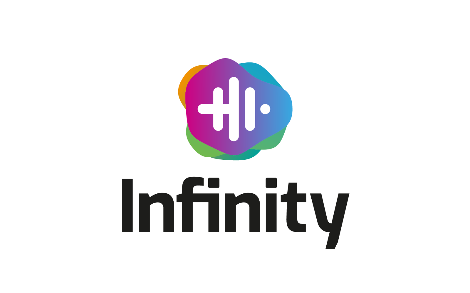 Download Шаблон логотипа "Infinity Logo Template" / Infinity Logo Template - Шаблон логотипа на тему графика infinity,logo,style,colorfull,violet,blue,green,orange,abstract,future,symbol