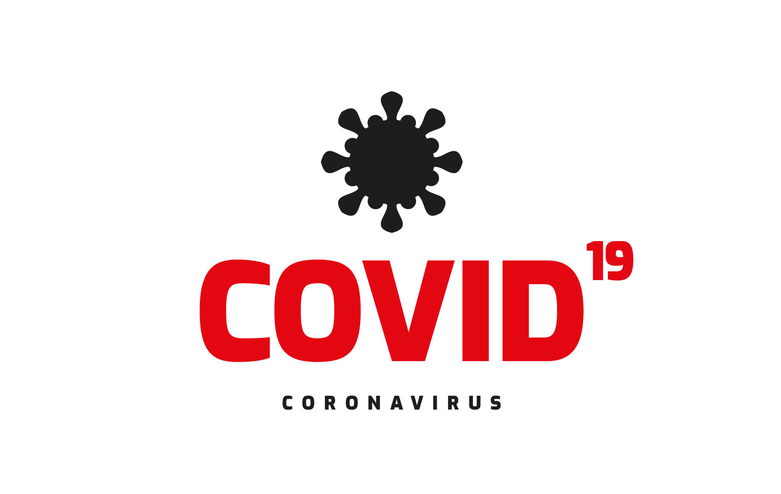 Download Шаблон логотипа "COVID Logo Template" / COVID Logo Template - Шаблон логотипа на тему графика logo,style,colorfull,abstract,future,symbol,red,black,white,covid,coronavirus,medic,medicine,covid-19,covid19,logotype