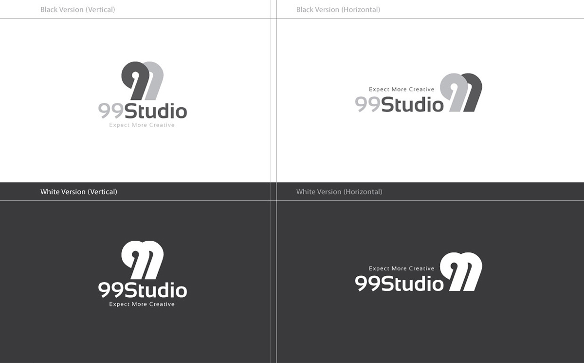 Download Шаблон логотипа "99 Studio Logo Template" / 99 Studio Logo Template - Шаблон логотипа на тему графика 99,logotype,creative,multimedia,movie studio,film studio,studio,shop,apps,numeric,audio studio,audiotech,digital,agency,software,technology,tech,entertainment,club,media