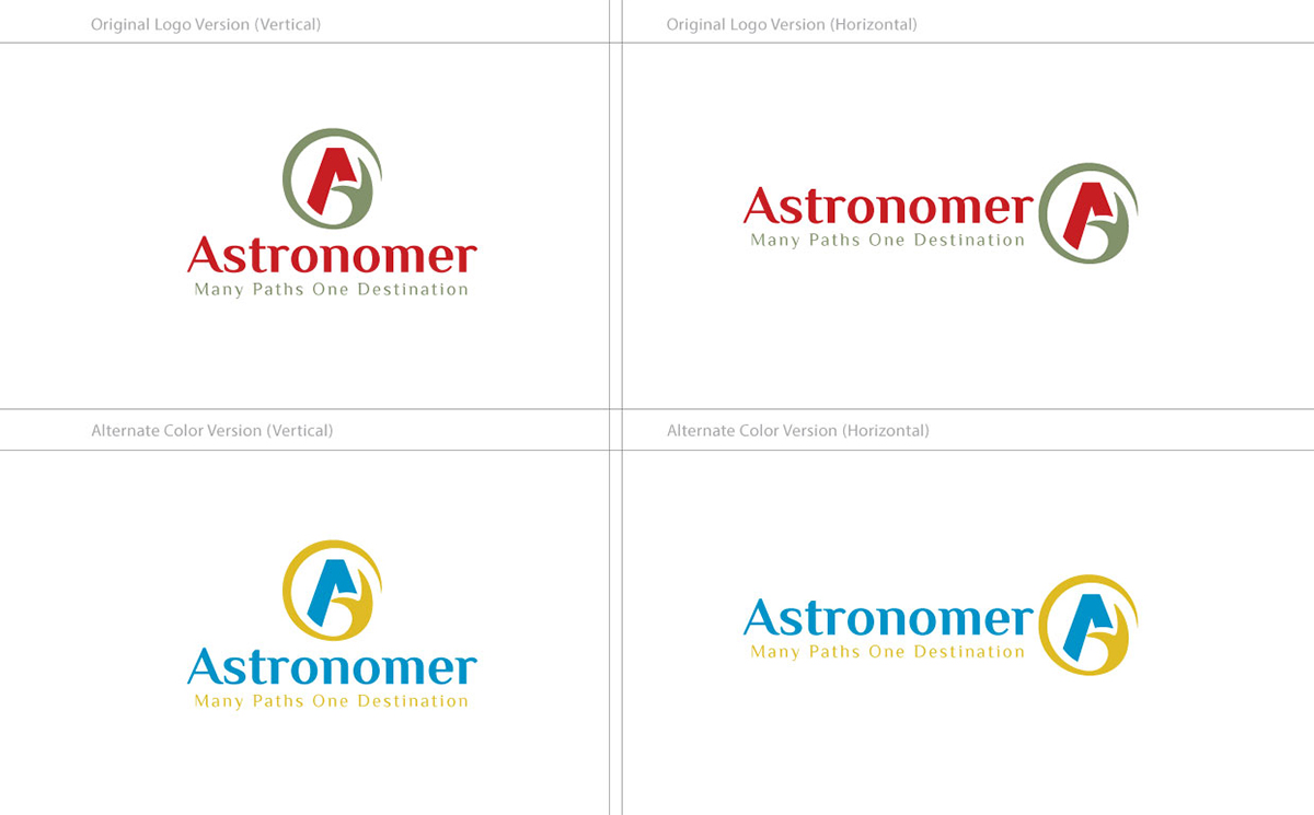 Download Шаблон логотипа "Astronomer Logo Template" / Astronomer Logo Template - Шаблон логотипа на тему графика logo design,business logo,element,creative,corporate,company,design,template,identity,logo,graphic,apps,brand,text,type,typography,typo,branding,initial,letter a