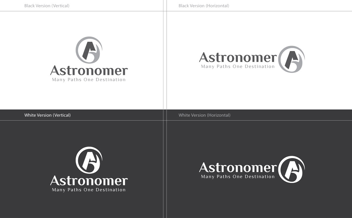 Download Шаблон логотипа "Astronomer Logo Template" / Astronomer Logo Template - Шаблон логотипа на тему графика logo design,business logo,element,creative,corporate,company,design,template,identity,logo,graphic,apps,brand,text,type,typography,typo,branding,initial,letter a