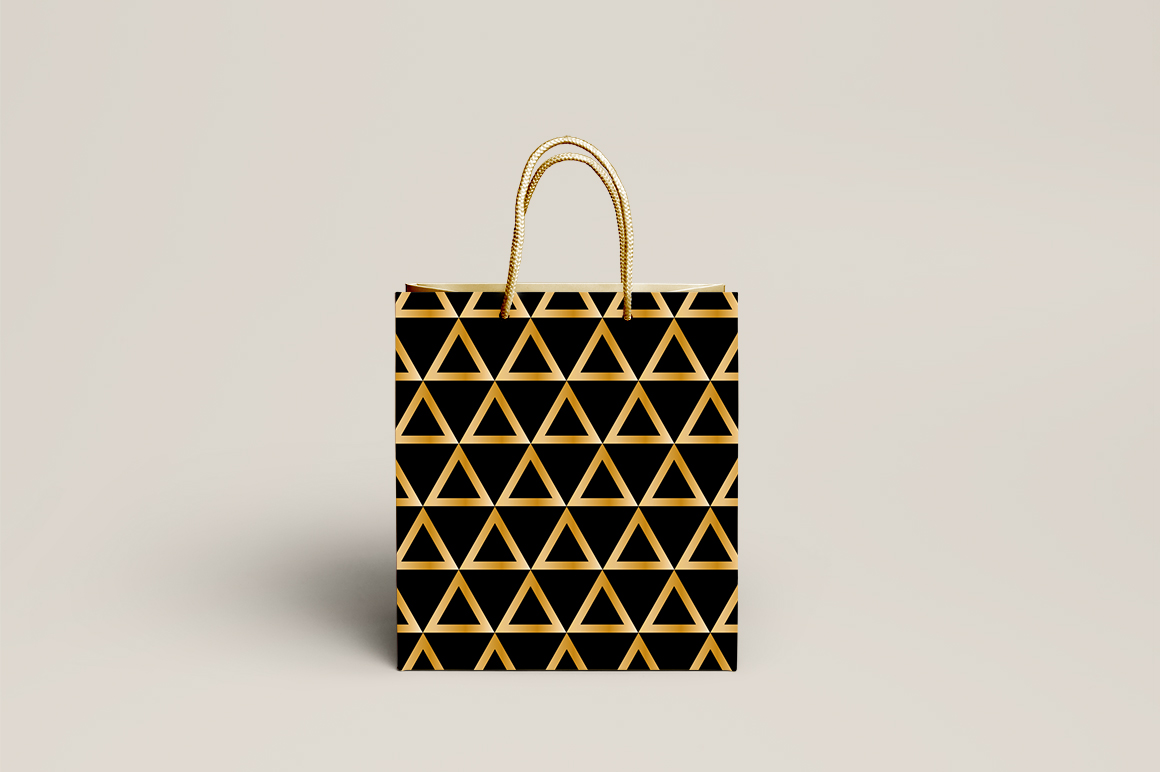 Download Pattern "Elegant geometric triangle Pattern" / Elegant geometric triangle Pattern - Pattern на тему графика craft,geometry,black,gold,golden,stylish,luxury,design,vector,pattern,seamless,raster,triangle,elegant,digital,brand,decorative,trendy,geometric,background