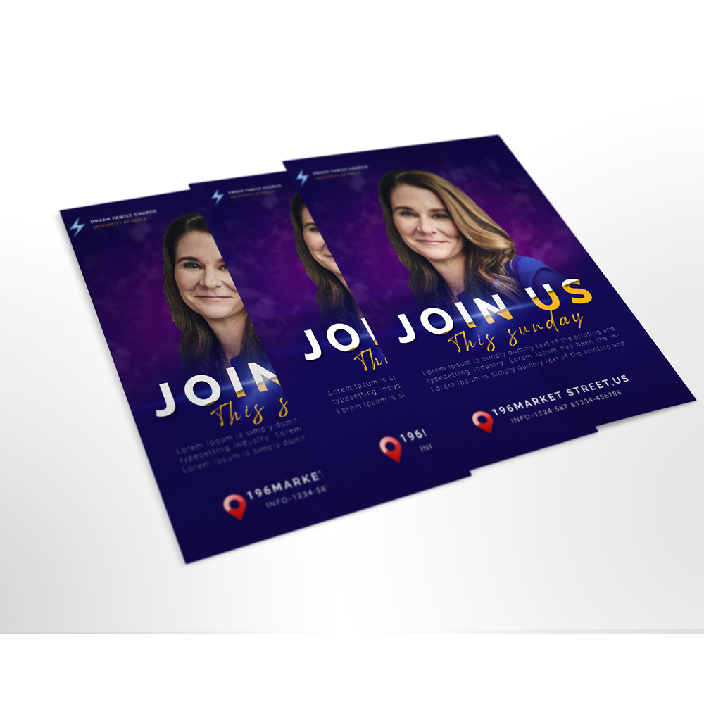 Download Фирменный стиль "Church flyer - Corporate Identity Template" / Church flyer - Corporate Identity Template - Фирменный стиль на тему графика church flyer,flyer design,poster design,worship,gospel flyer,fastiaval,template,design,photoshop,print,easter flyer,conference,business,markating