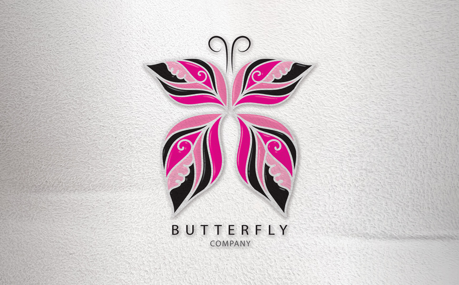 Download Шаблон логотипа "Butterfly vector Logo Template" / Butterfly vector Logo Template - Шаблон логотипа на тему графика butterfly,logo,vector,illustration,beauty,cosmetics,spa,sign,icon,web,corporate,business,creative,design,graphic,idea,modern,vintage,color,abstract