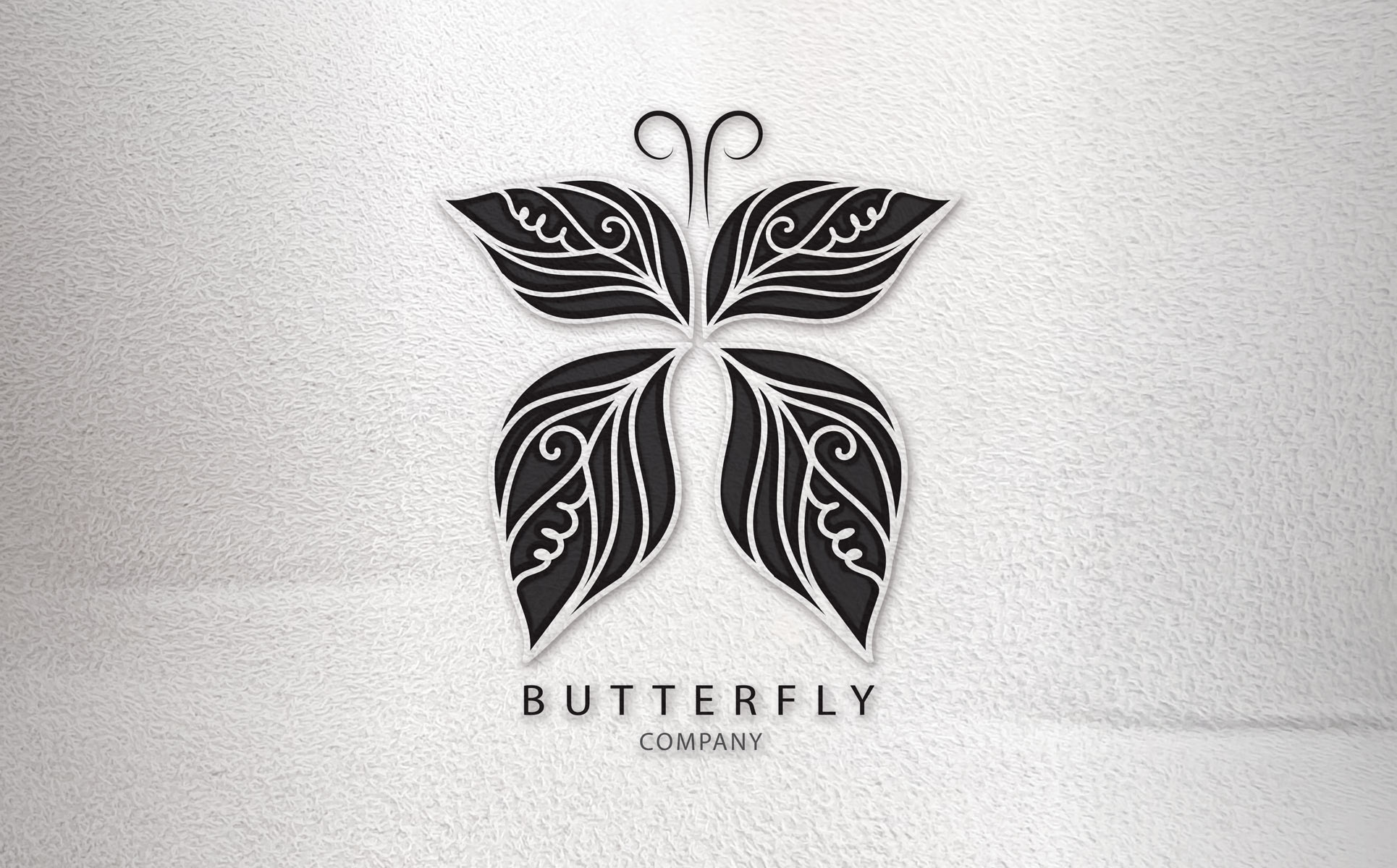 Download Шаблон логотипа "Butterfly vector Logo Template" / Butterfly vector Logo Template - Шаблон логотипа на тему графика butterfly,logo,vector,illustration,beauty,cosmetics,spa,sign,icon,web,corporate,business,creative,design,graphic,idea,modern,vintage,color,abstract