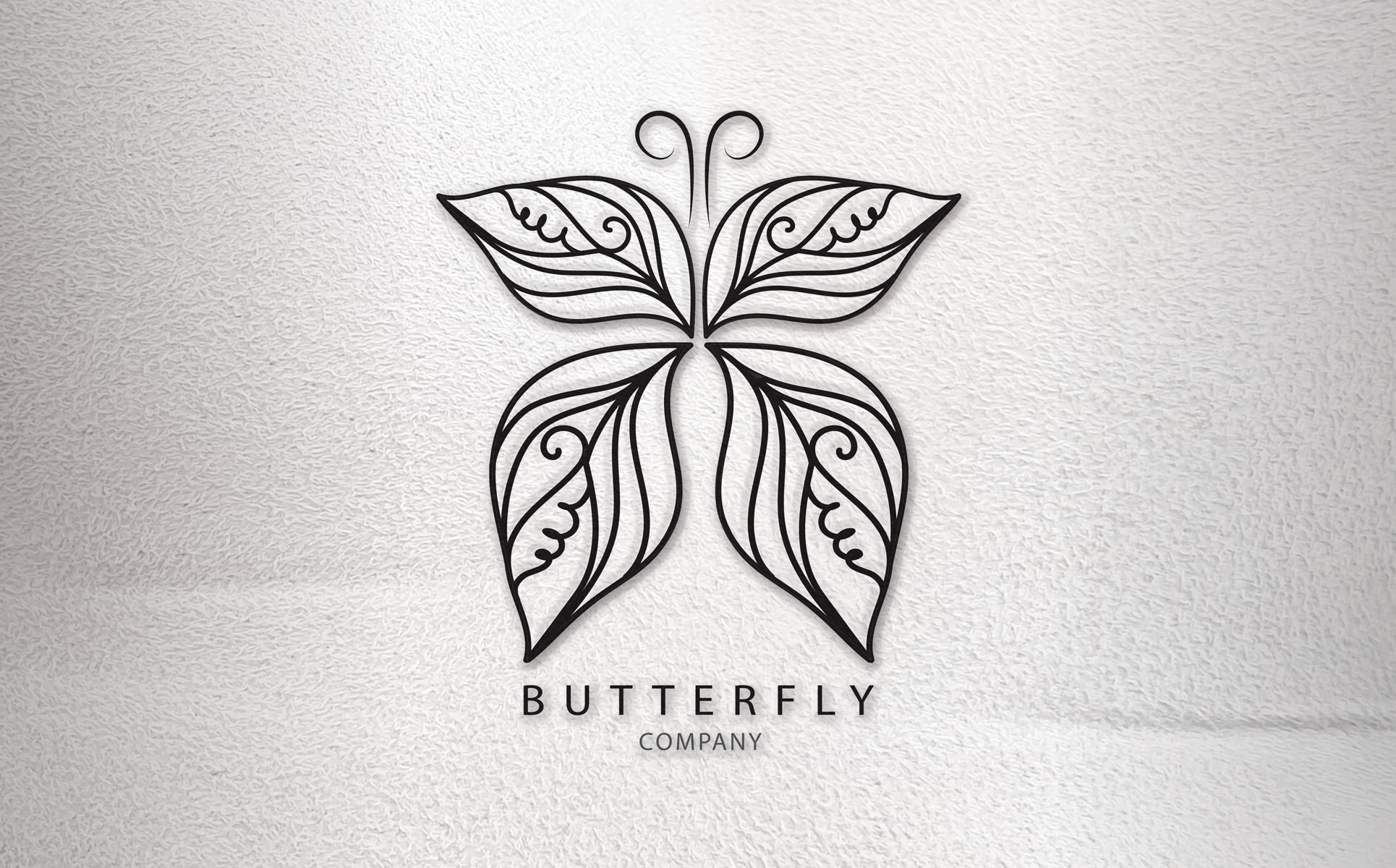 Download Шаблон логотипа "Butterfly vector Logo Template" / Butterfly vector Logo Template - Шаблон логотипа на тему графика butterfly,logo,vector,illustration,beauty,cosmetics,spa,sign,icon,web,corporate,business,creative,design,graphic,idea,modern,vintage,color,abstract