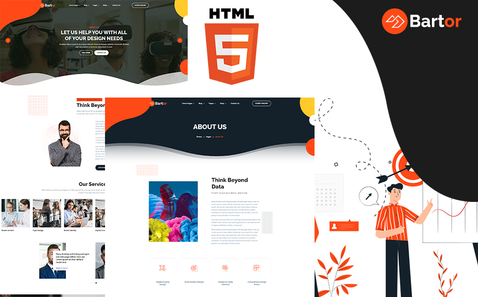 Creative Portfolio Website Template