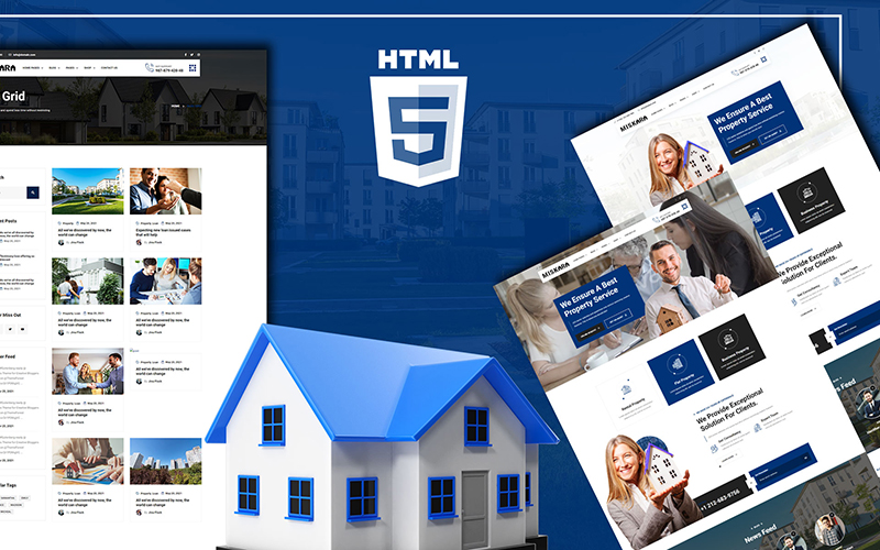 аренда недвижимости шаблон сайта