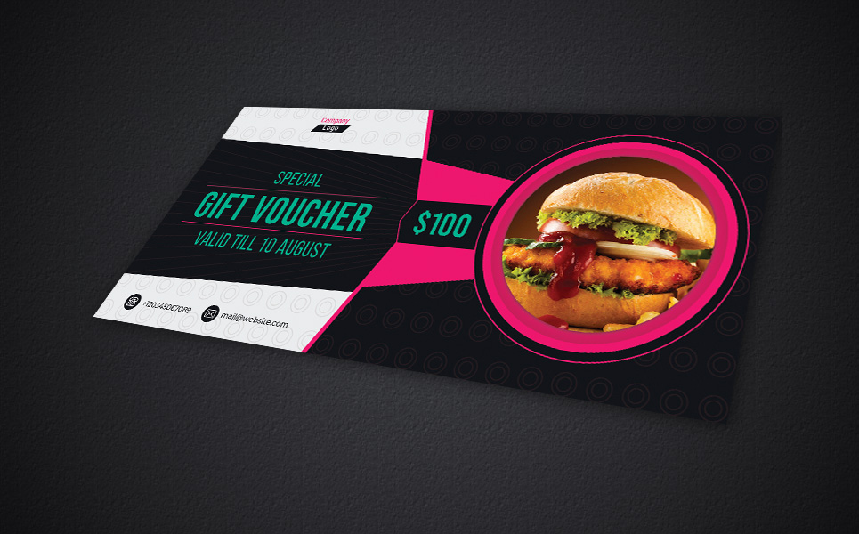 Download Фирменный стиль "Special Gift Voucher" / Special Gift Voucher - Фирменный стиль на тему графика voucher,gift,offer,discount,card,vip,printable