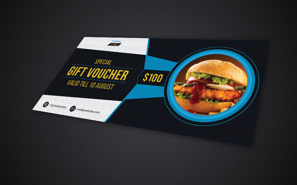 Download Фирменный стиль "Special Gift Voucher" / Special Gift Voucher - Фирменный стиль на тему графика voucher,gift,offer,discount,card,vip,printable