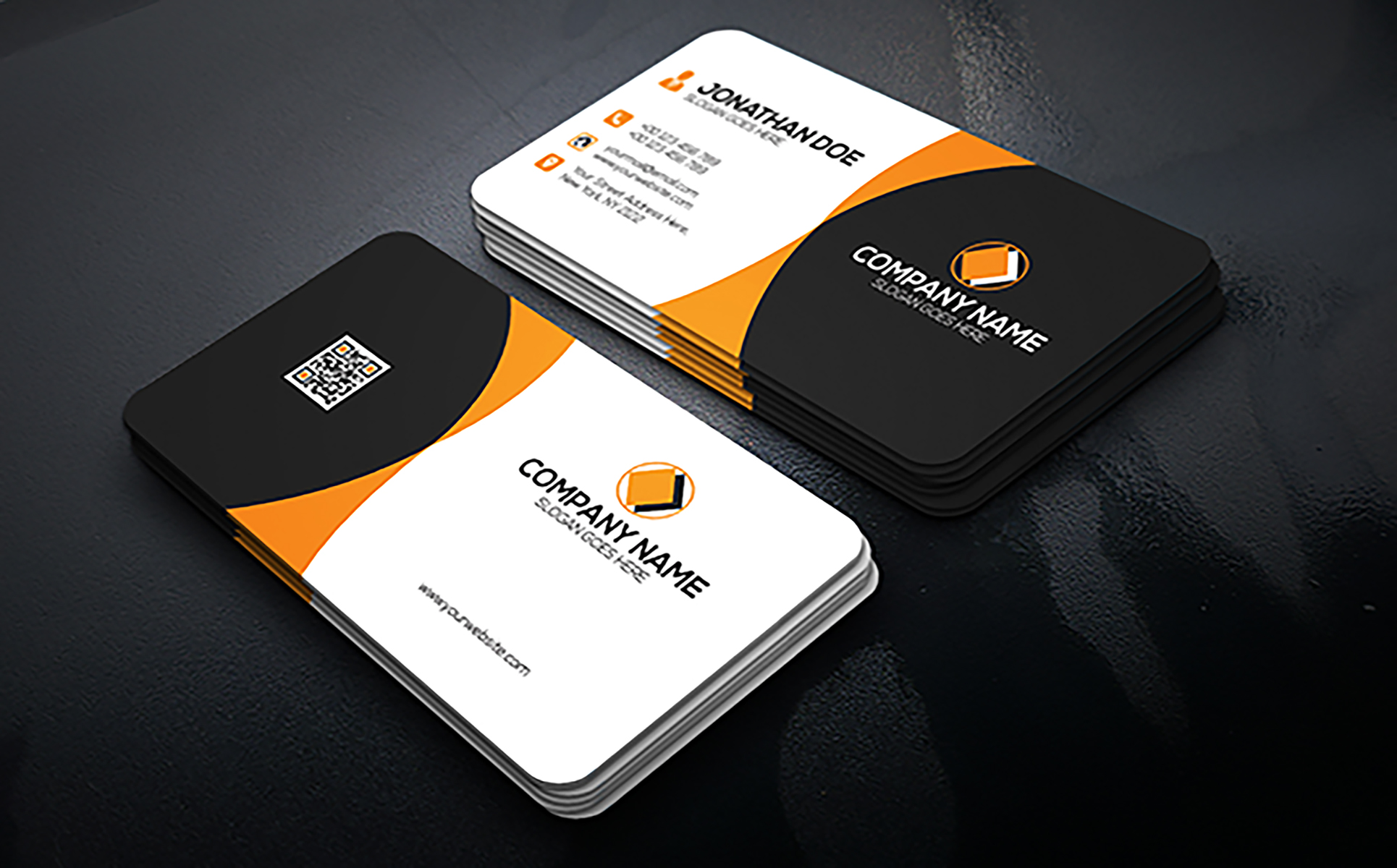 Download Фирменный стиль "Elegant Business Card Design - Corporate Identity Template" / Elegant Business Card Design - Corporate Identity Template - Фирменный стиль на тему графика corporate,modern,new,card,business,innovative,elegant,colorful,identity,exceptional,businesscard,visitingcard