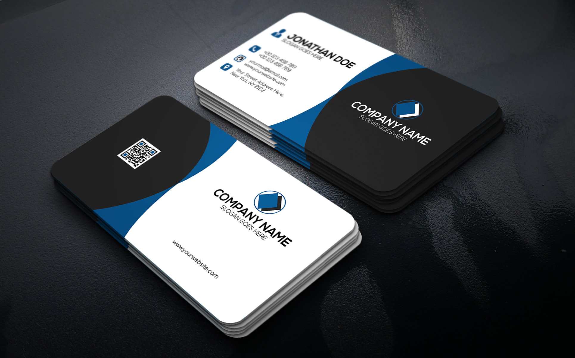 Download Фирменный стиль "Elegant Business Card Design - Corporate Identity Template" / Elegant Business Card Design - Corporate Identity Template - Фирменный стиль на тему графика corporate,modern,new,card,business,innovative,elegant,colorful,identity,exceptional,businesscard,visitingcard