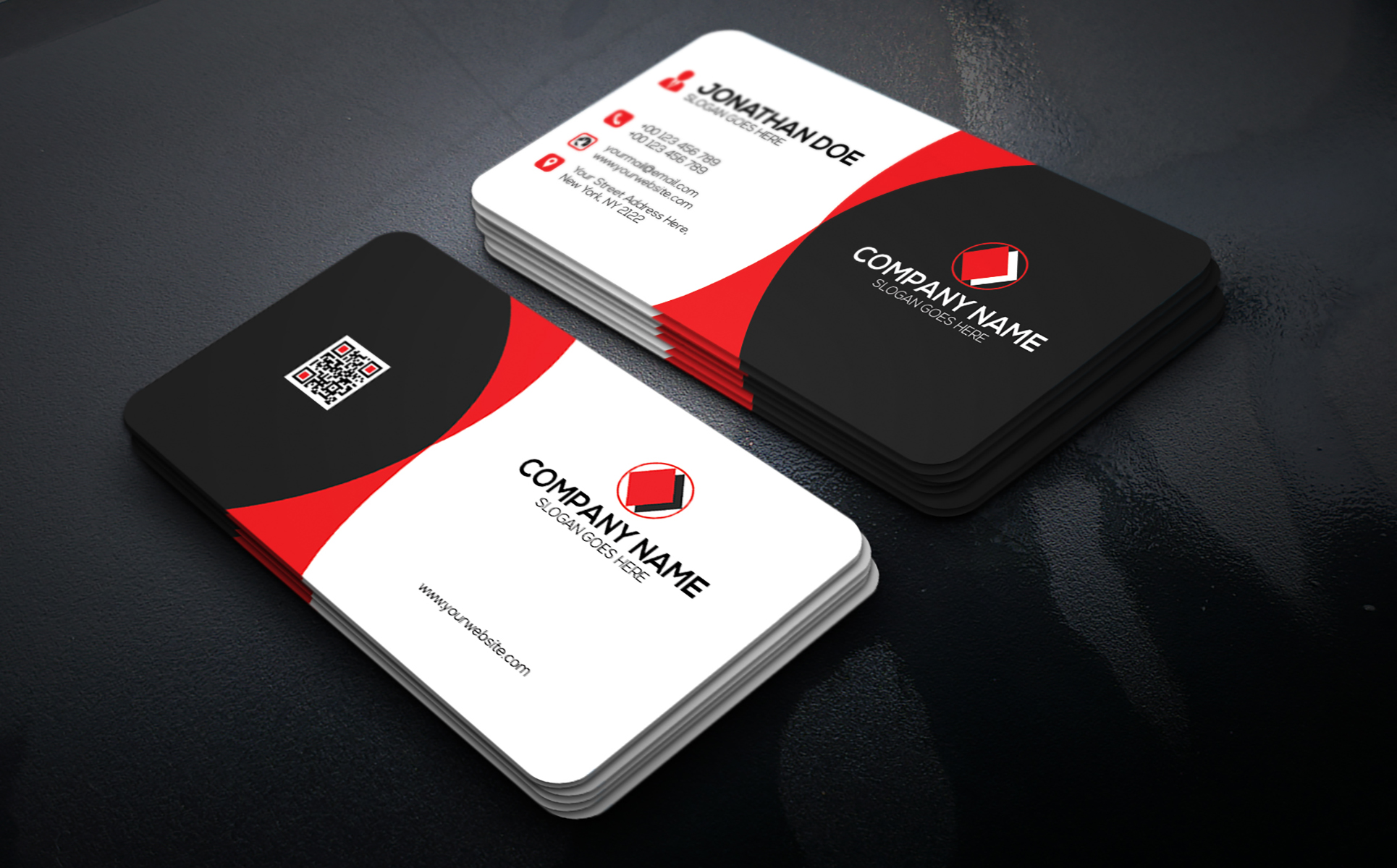 Download Фирменный стиль "Elegant Business Card Design - Corporate Identity Template" / Elegant Business Card Design - Corporate Identity Template - Фирменный стиль на тему графика corporate,modern,new,card,business,innovative,elegant,colorful,identity,exceptional,businesscard,visitingcard
